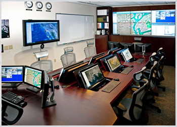 LCD Video Wall for Management Centers