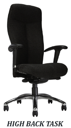 high back task chair